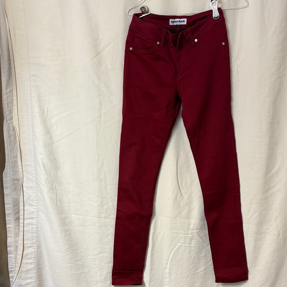 Peter Nygard Vibrant Red Denim